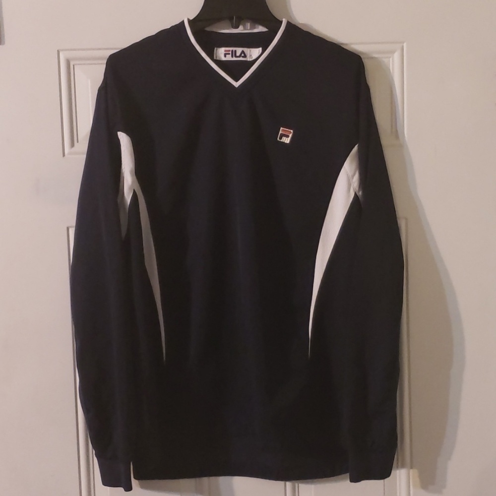 𝅺MEN'S Fila v-neck pullover
